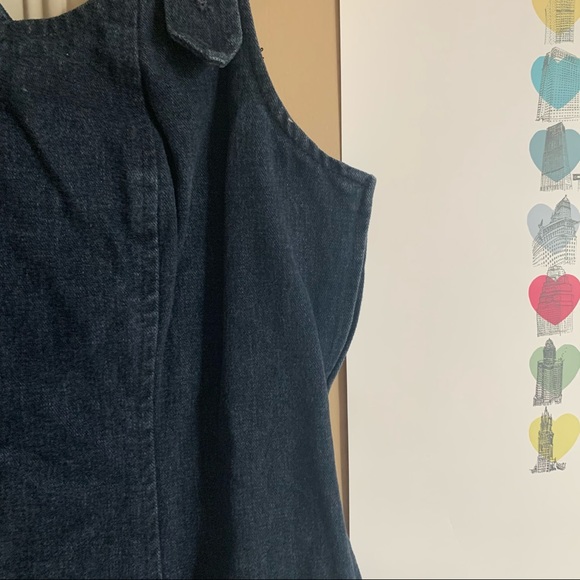 Vintage | Denim midi dress - Picture 4 of 13